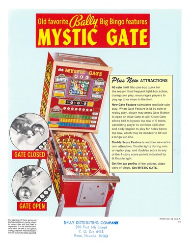 Mystic gate bally bingo - gate,
