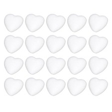  20 Pcs Cuori Polistirolo Decorazione Da Appendere Forma Di Cuore