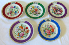 5 ASSIETTES COLLECTION SOCIETE