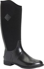 Muck Boot Women’s Derby Tall - stivali da equitazione alti, neri EU 37 