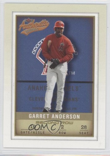 2002 fleer authentix seconda - fleer,