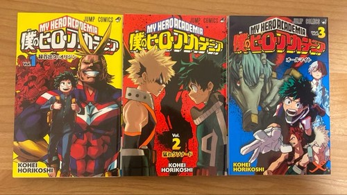 Hero academia vol 3 set - my,
