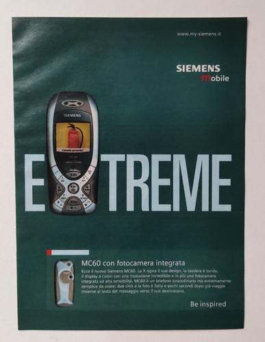 Pubblicita siemens mobile - siemens,