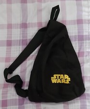 Zaino a forma triangolare (quasi nuovo) con logo ufficiale Star Wars.