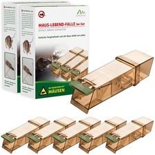 Gardigo 6x Trappole per Topi