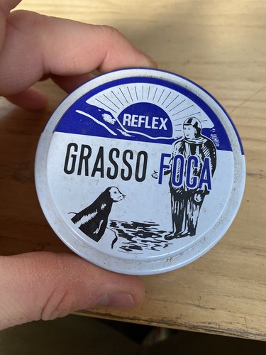 Scatola latta pubblicitaria - di,