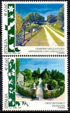 Italia 2011 Orto Botanico Alberi Piante Fiori Appenninici Natura Turismo 2v MNH