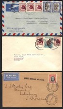 SUDAFRICA S. RHODESIA 3 CVR 1932 1° POSTA AEREA UFFICIALE "BULAWAYO" A SALISBURY