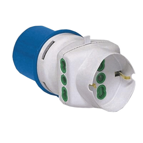 Adattatore blu cee spina a - blu,
