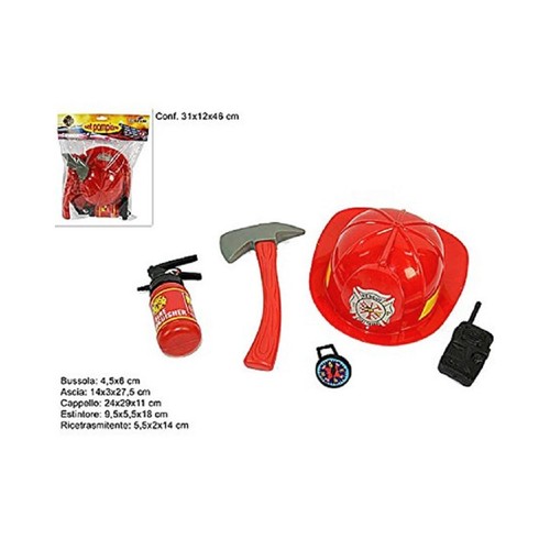 Set pompiere pezzi - pompiere, vigili