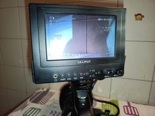 Camcorder 4k JVC GY-HM250E with Monitor Lilliput 5"(Its LCD Is broken)
