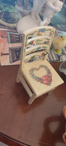 Sedia miniatura legno - , –
