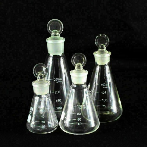 Fiaschetta erlenmeyer vetro - erlenmeyer, in