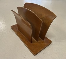 Portacarte Porta lettere design in legno chiaro, stile nordico