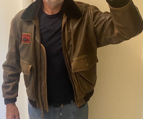 Chevignon old flight jacket - chevignon,