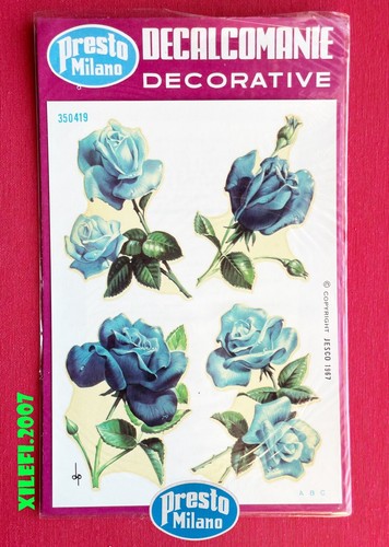 Fiori rose azzurre - rose,