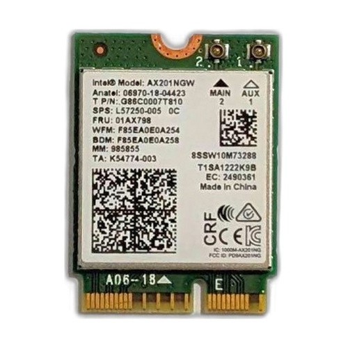 Scheda rete intel - scheda, ax201ngw