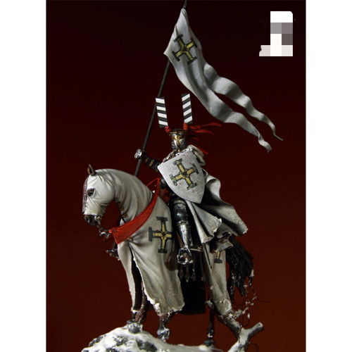 Modellino medievale cavaliere