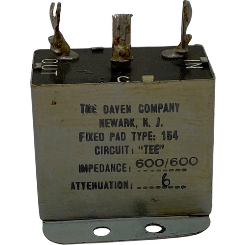 Daven type 154 - type, attenuatore