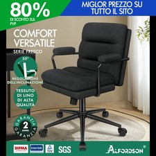 ALFORDSON Sedia da ufficio