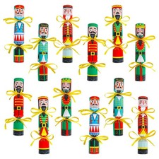 DPKOW Scatole di Natale Crackers Scatole Regalo di Natale Schiaccianoci 12pcs