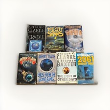 Vintage 7x Sci-Fi Book Bundle