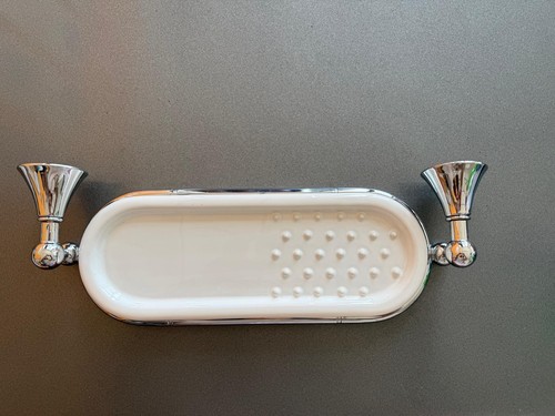 Portasapone doppio ceramica - in,