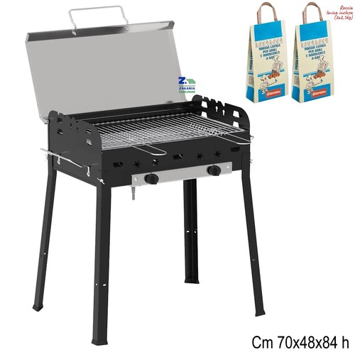 Barbecue gas roccia eco con - a,