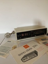Grundig Sono - Clock 20b radio sveglia Vintage anni 70