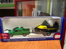 1/55 Auto con carrello e gatto