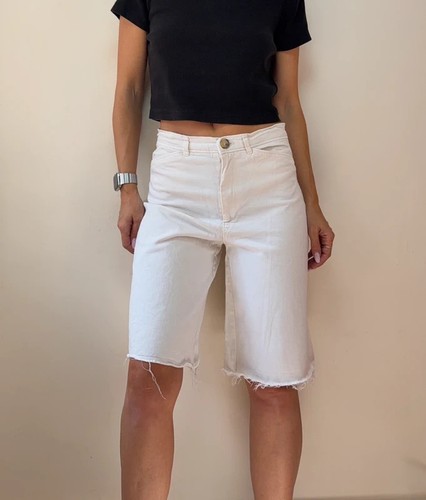 Bermuda donna zara bianco - bermuda,