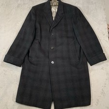 Cappotto Crombie uomo 40 blu