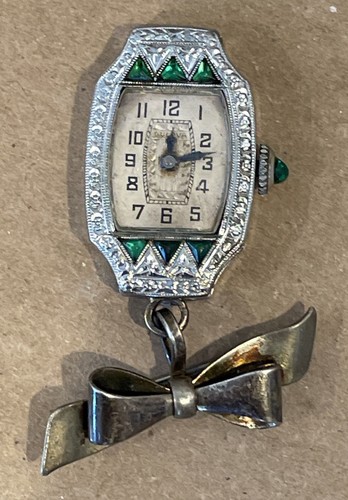 Spilla bulova donna art deco - bulova,