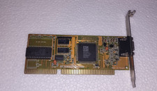 Videocard ISA - ACUMOS AVGA1 = Cirrus Logic 5401  VERY OLD 1991 - 256K 8 - 16BIT