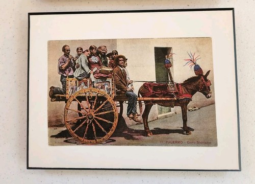 Palermo carro siciliano stampa - palermo,