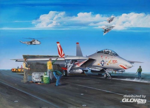 Trumpeter 14a tomcat in - tomcat,