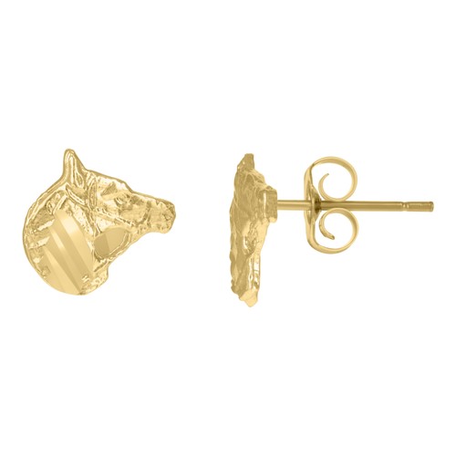 Orecchini perno oro - orecchini,