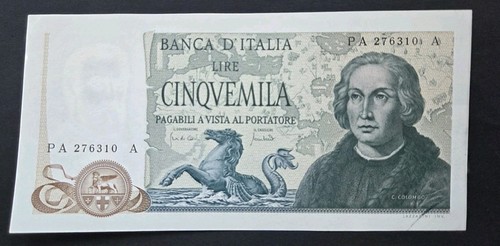 5000 lire colombo - , tipo