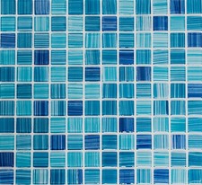 Mosaico Blu Turchese