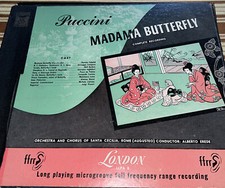 Puccini  Madama Butterfly 3LP
