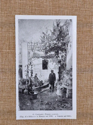 Foglie cadenti quadro g - foglie, di