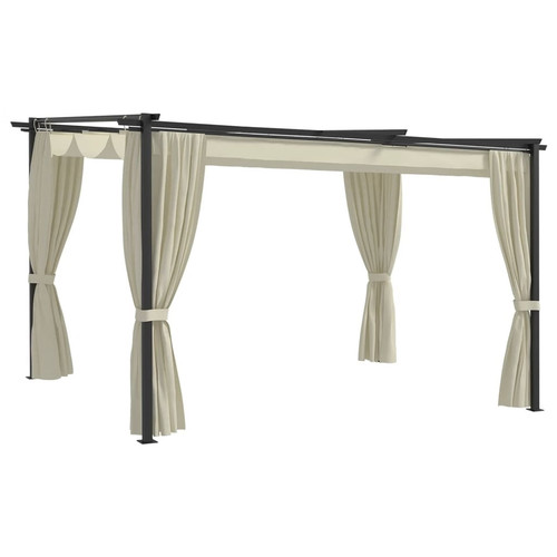 Gazebo 8 cream - gazebo, 13.1'x9.8'cream