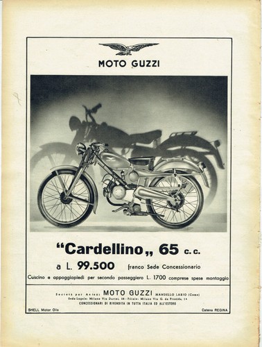 Moto guzzi cardellino c - cardellino, c.c