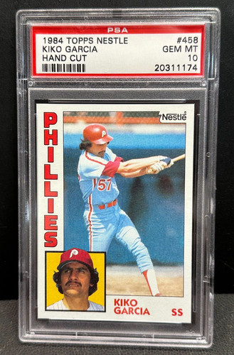 Kiko garcia 1984 topps nestlé - kiko,