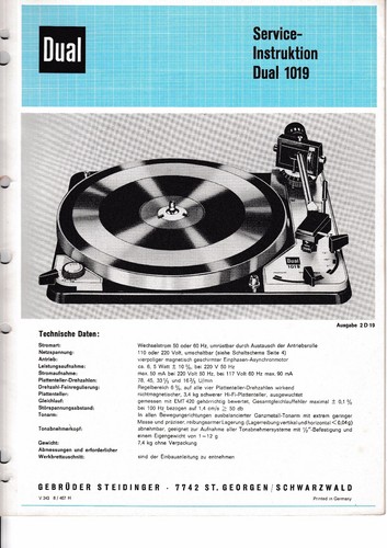 Manuale servizio per dual - manuale,
