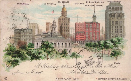 1897 new york city giornale - city,