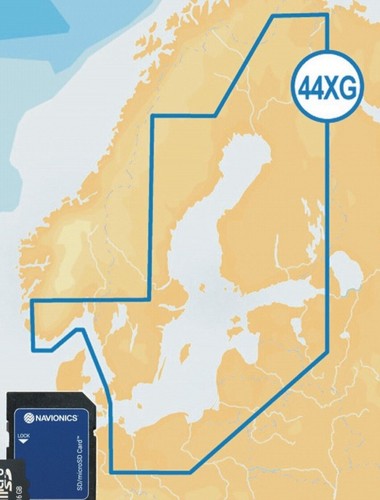 Navionics 44xg mappa - 44xg, nautica