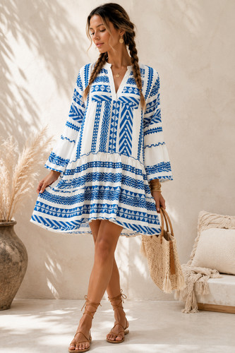 Abito boho strati - boho,