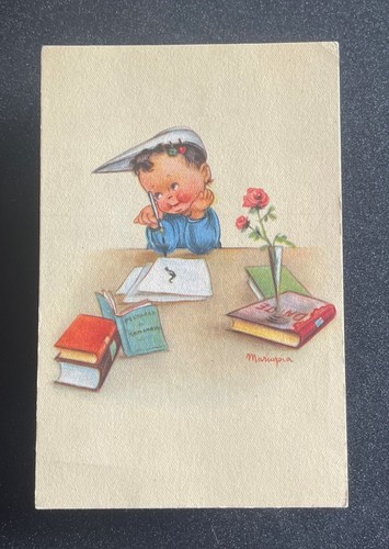 Cartolina mariapia bambino - mariapia,