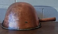 ANTICA GRANDE BASTARDELLA IN RAME MASSICCIO, 1880/1900